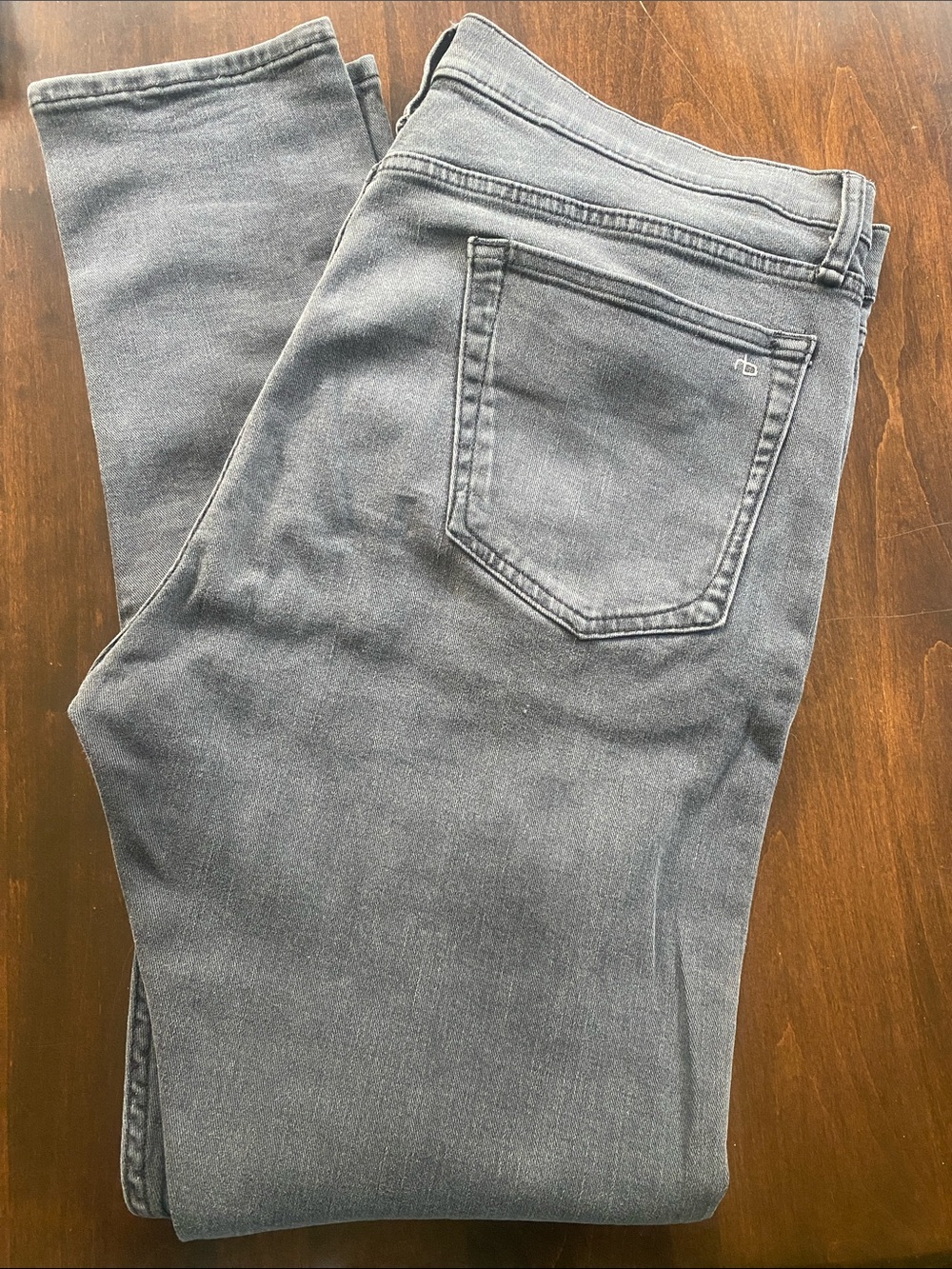 rag & bone men’s Fit 1 Aero Stretch Baker Skinny Jean